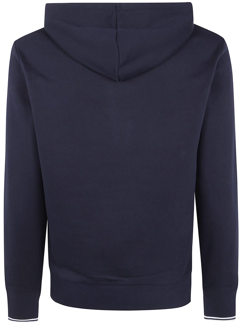 tipped hooded sweatshirt by Selfnex