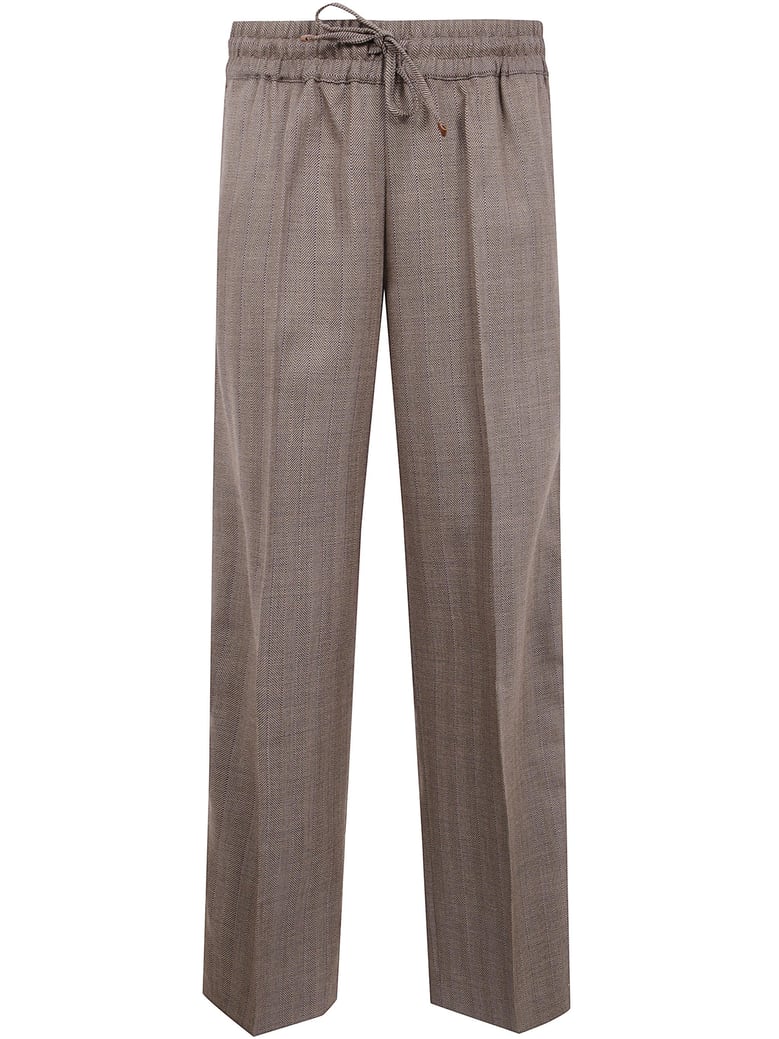 le pantalon chevron trousers by Selfnex