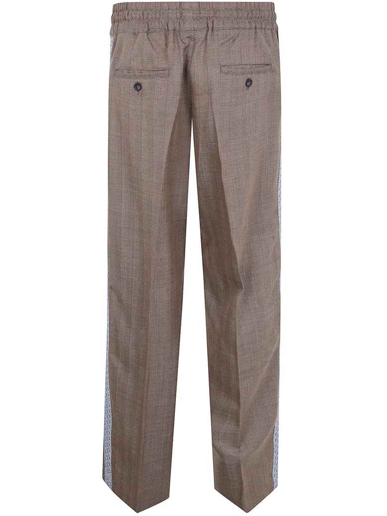 le pantalon chevron trousers by Selfnex
