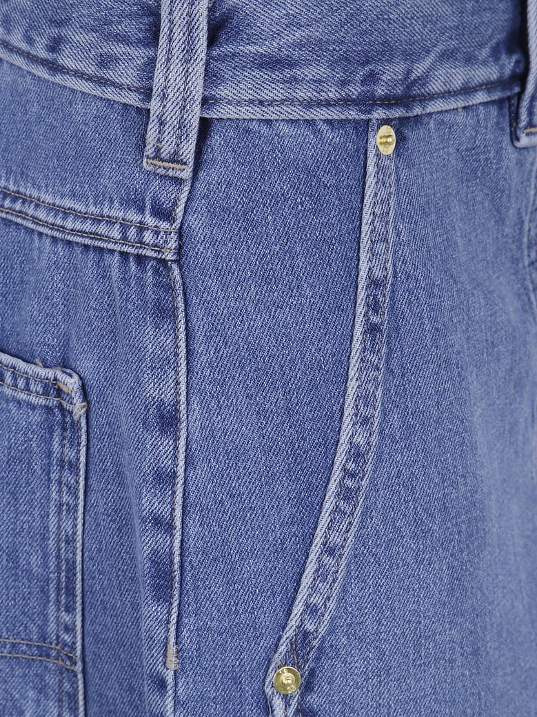 selvedge double knee denim by Selfnex