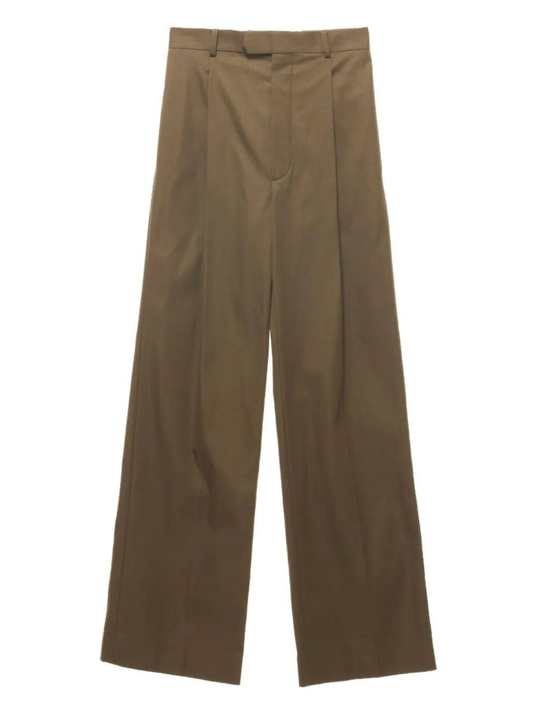 pleat front trouser by Selfnex