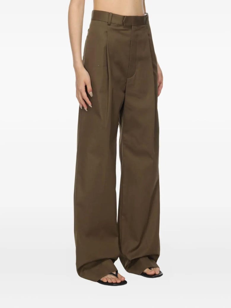 pleat front trouser by Selfnex