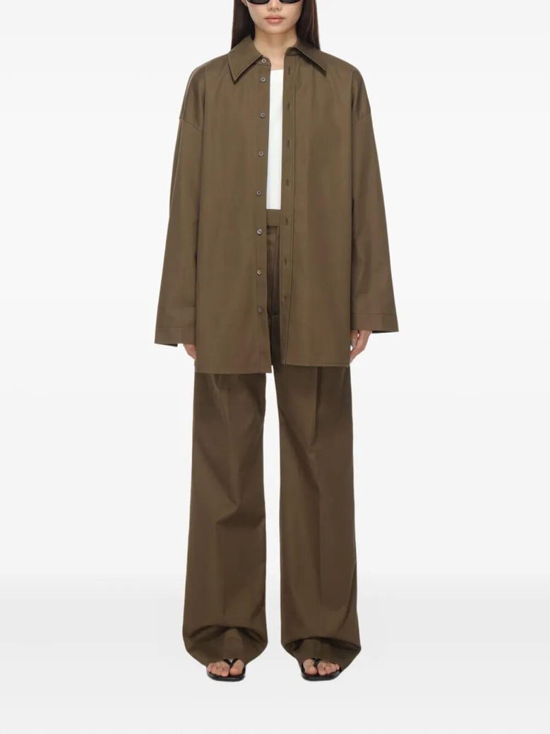 pleat front trouser by Selfnex