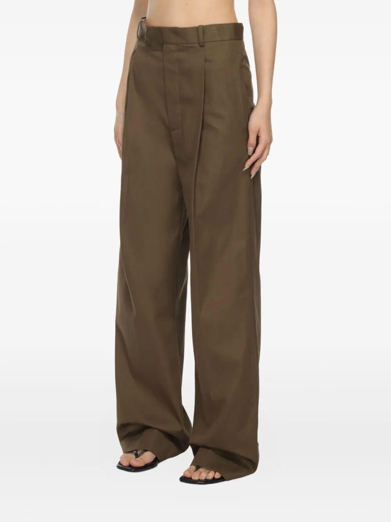pleat front trouser by Selfnex