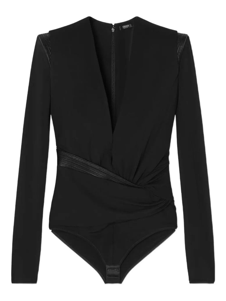 bodysuit responsible stretch crepe jersey by Selfnex
