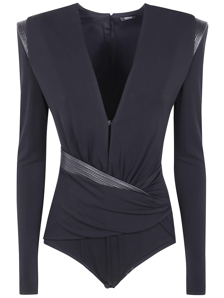 bodysuit responsible stretch crepe jersey by Selfnex