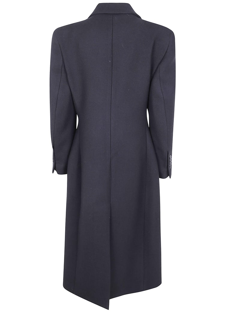 hourglass wool coat by Selfnex