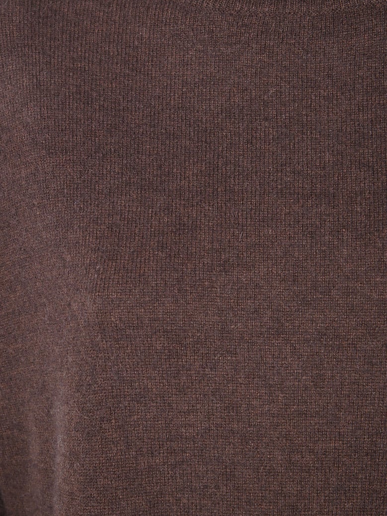 amira high neck maxi sweater by Selfnex