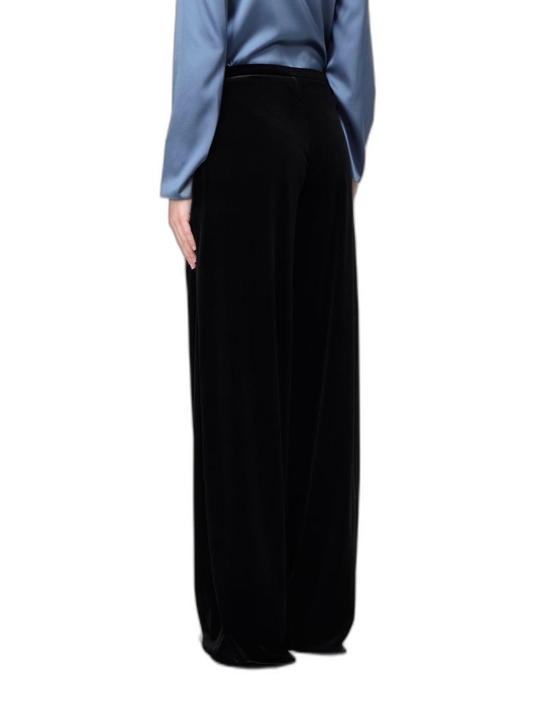 wide chenille trousers by Selfnex
