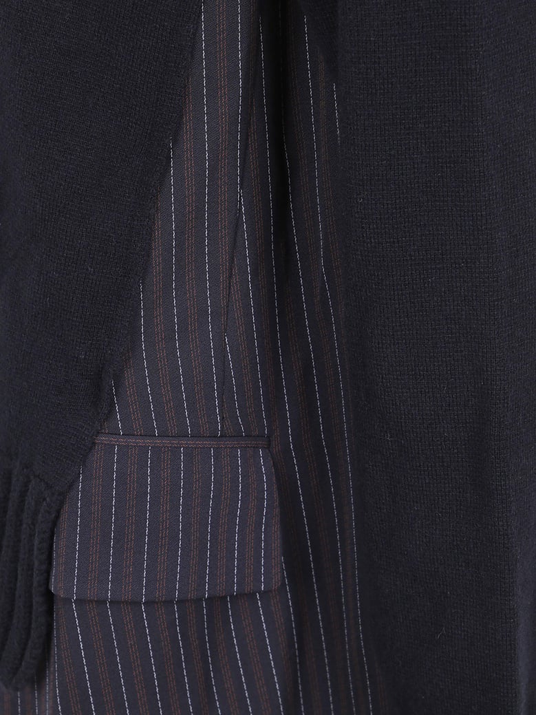 knit coat dress by Selfnex