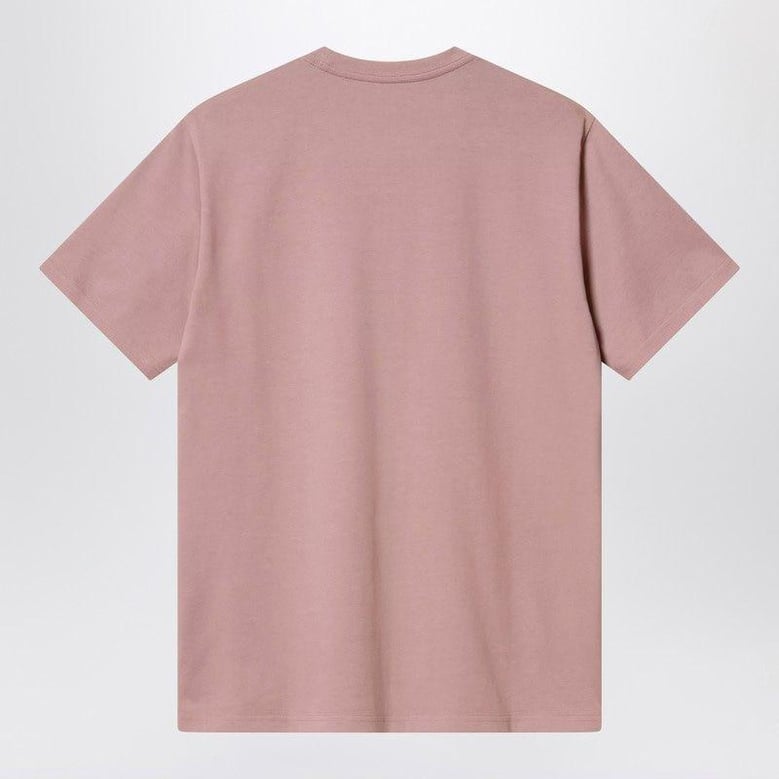 s/s pocket t-shirt glassy pink by Selfnex