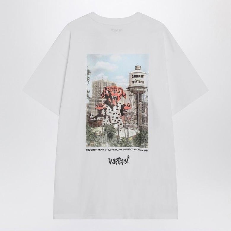 s/s wiptopia white t-shirt by Selfnex