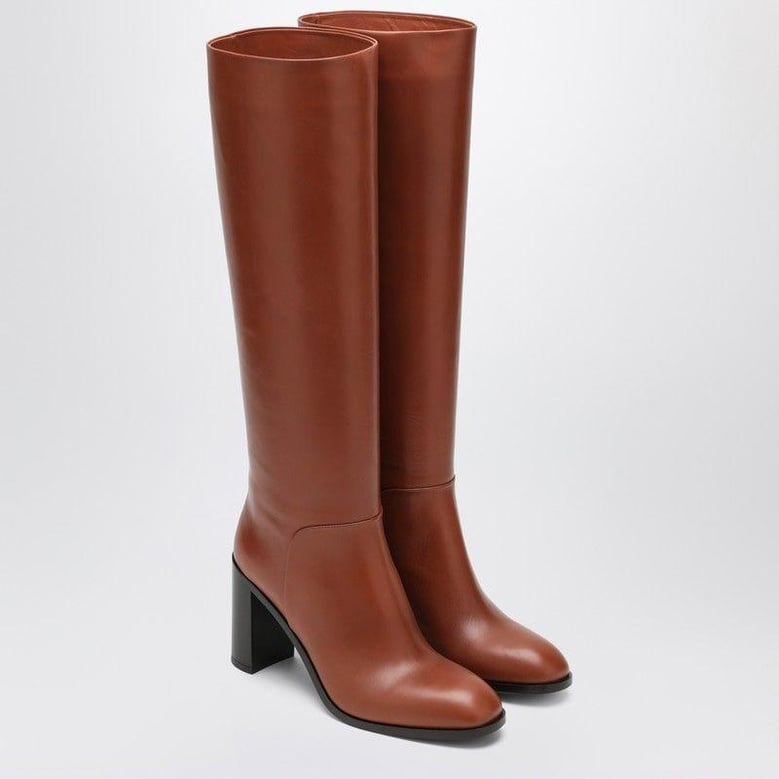 burnt brown cavaillon boot by Selfnex
