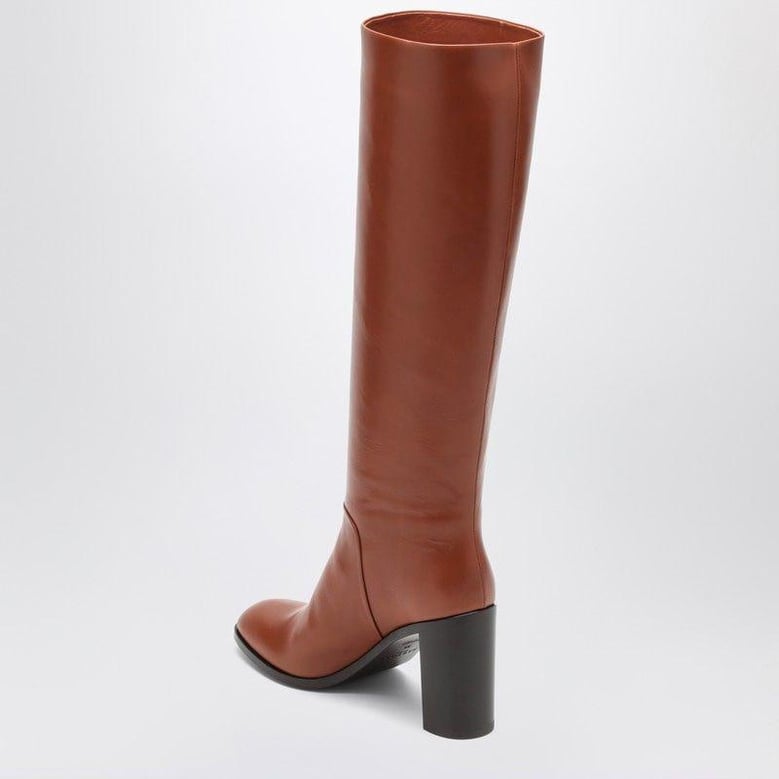 burnt brown cavaillon boot by Selfnex