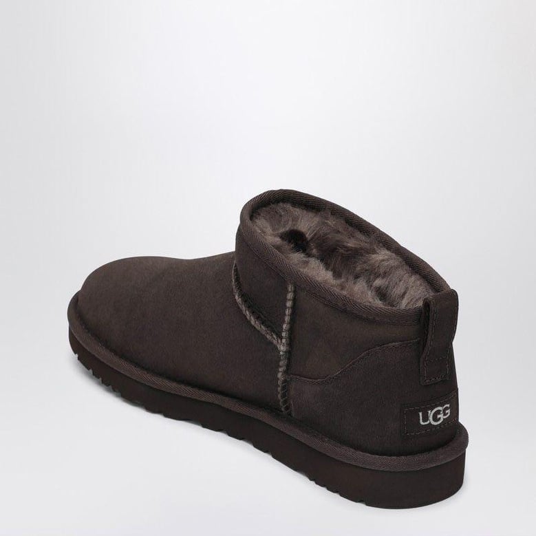 classic ultra mini ankle boots dusty cocoa by Selfnex