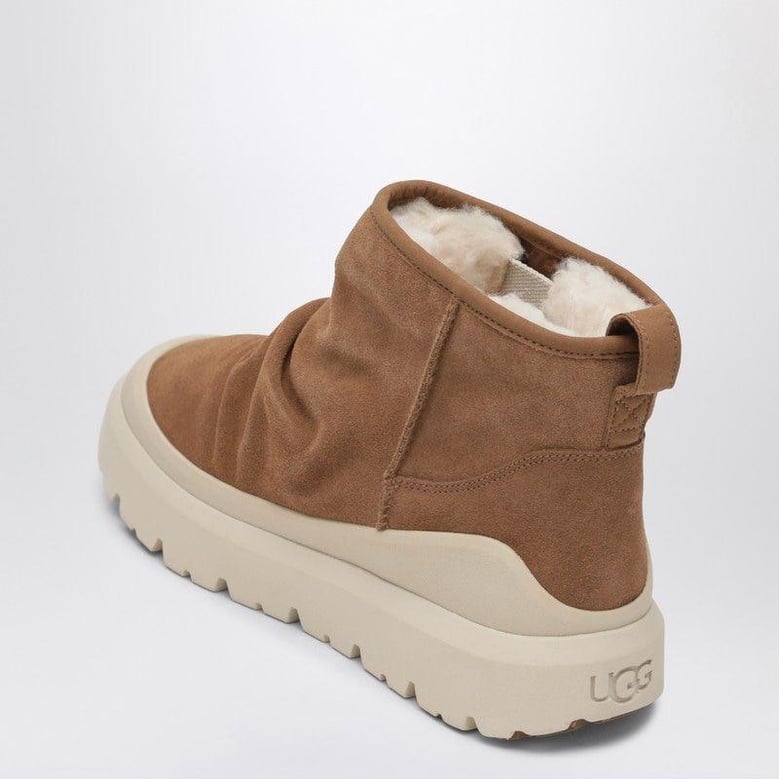 heritage utility mini boots color chestnut by Selfnex