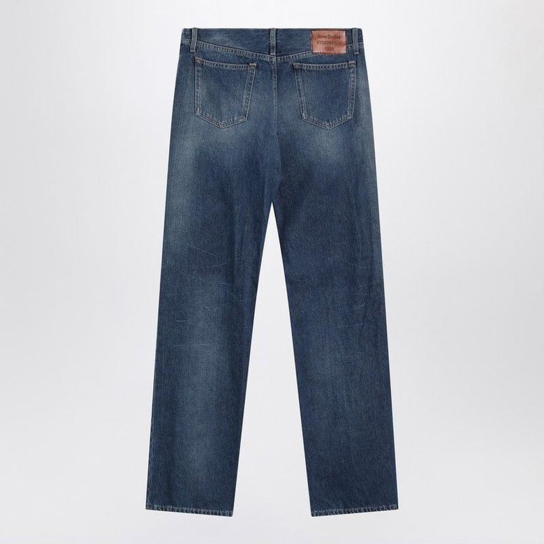 blue denim trousers by Selfnex