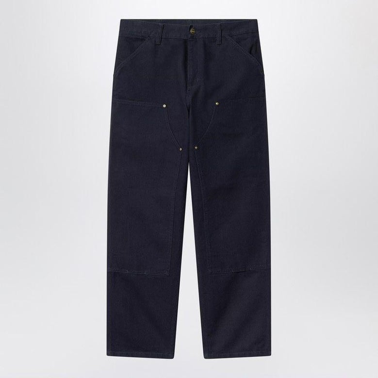 dark navy double knee pant by Selfnex