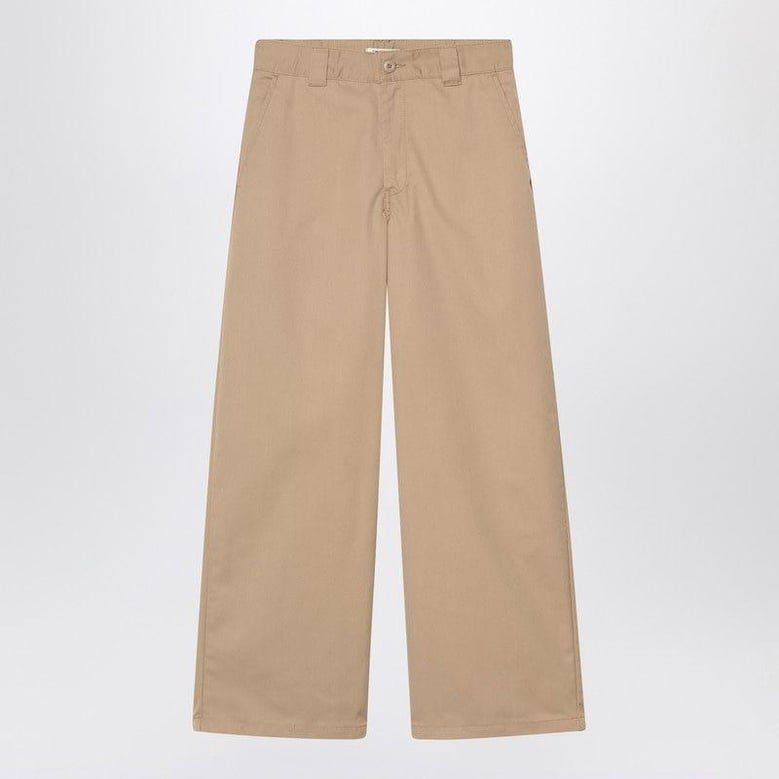 beige craft trousers by Selfnex