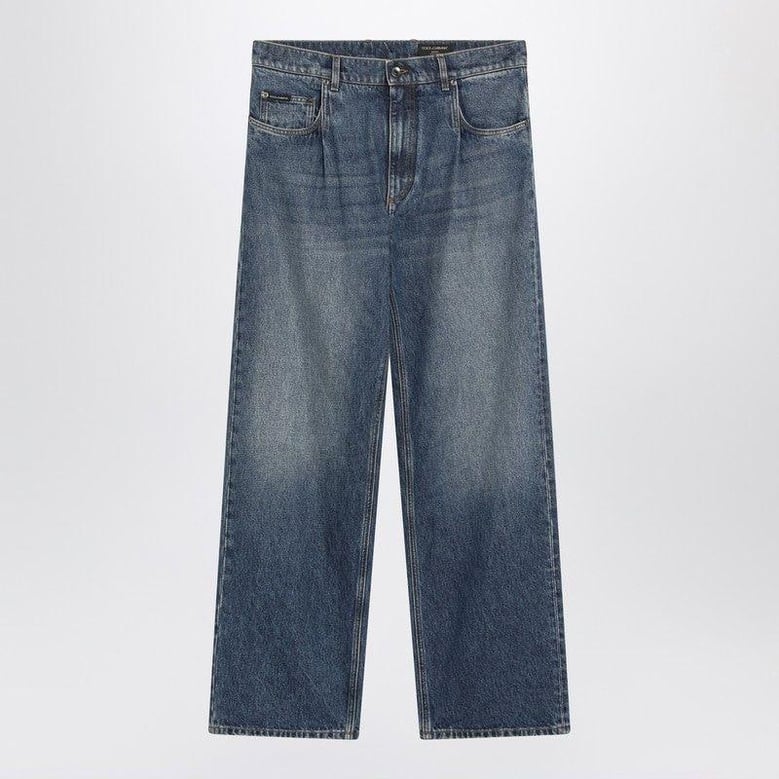 blue washed over jeans by Selfnex