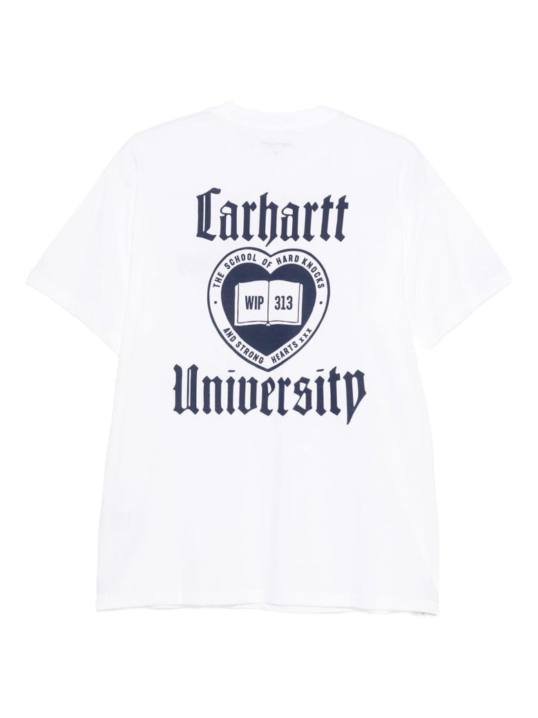 logo cotton t-shirt by Selfnex