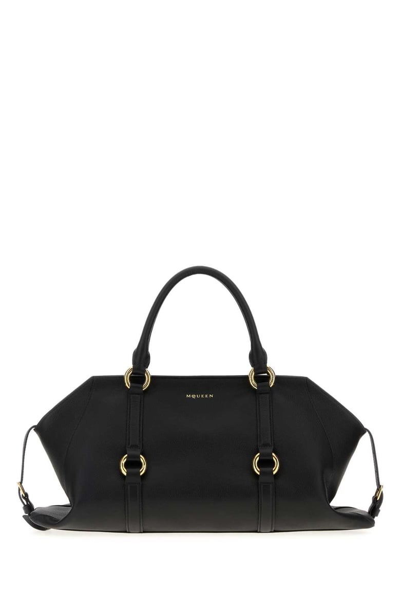 alexander mcqueen farringdon bag in black by Selfnex
