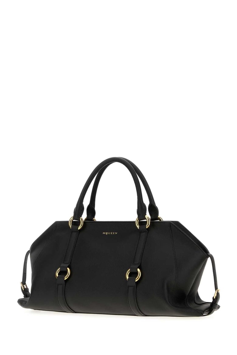 alexander mcqueen farringdon bag in black by Selfnex