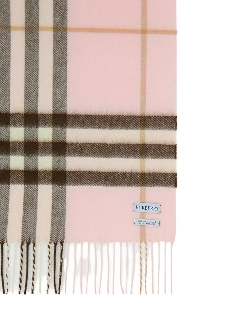 giant check scarf by Selfnex
