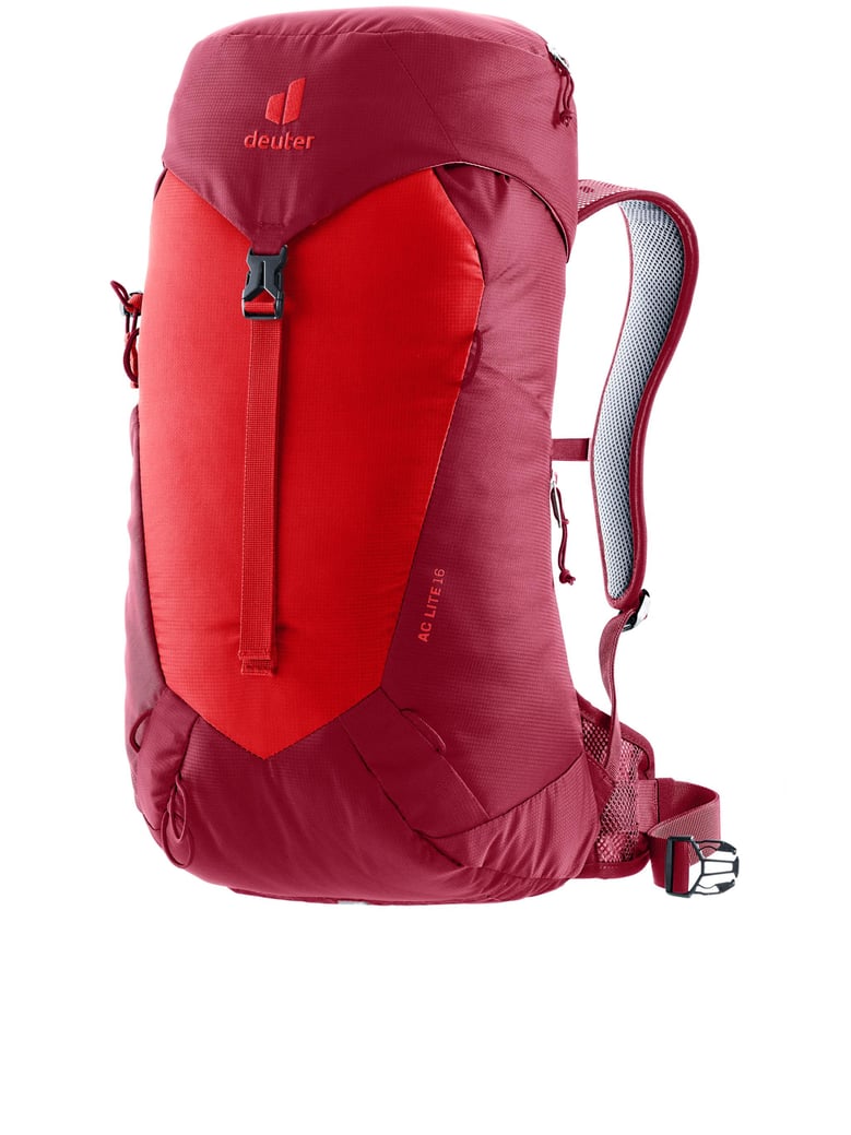 unisex red polyamide bag by Selfnex