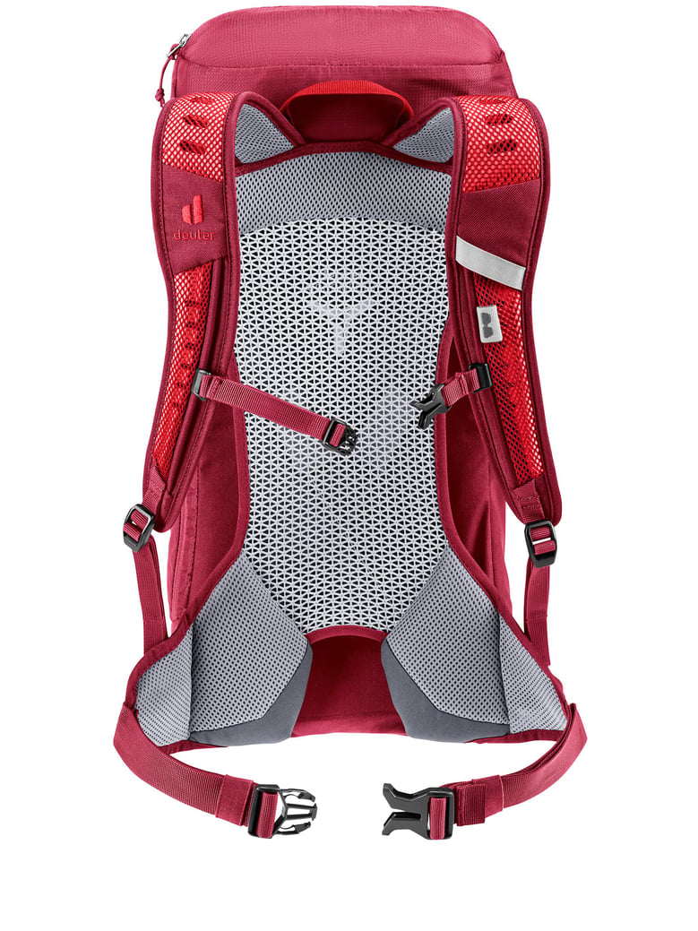 unisex red polyamide bag by Selfnex