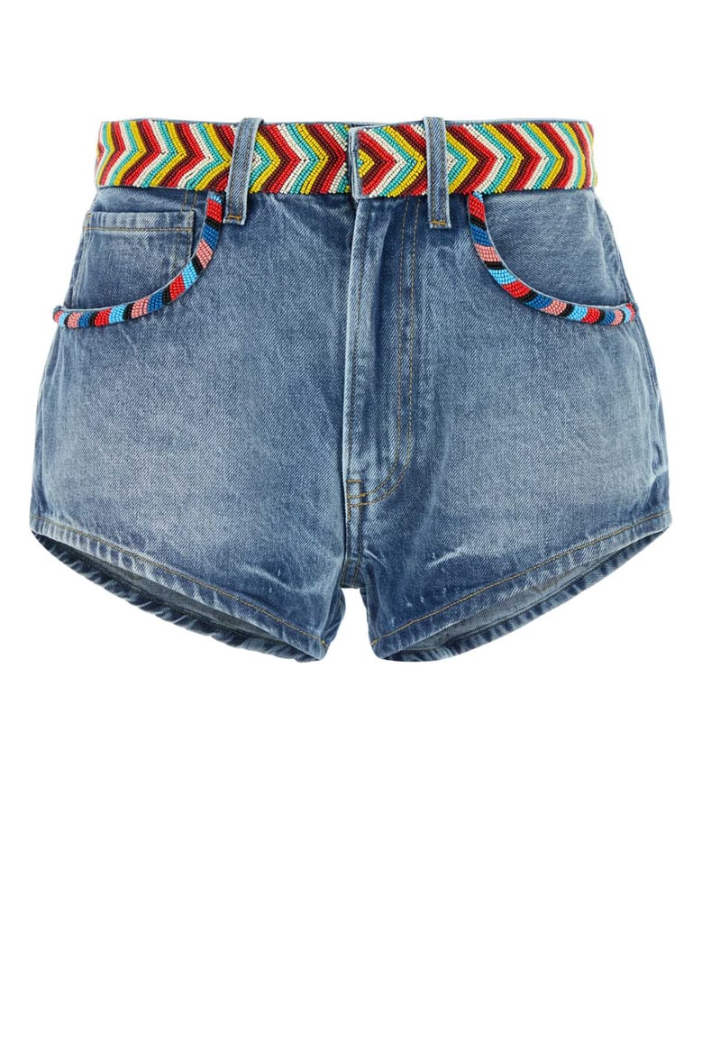 denim memories on the savannah shorts by Selfnex