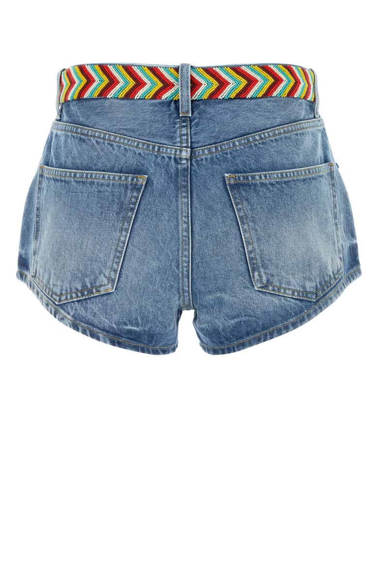 denim memories on the savannah shorts by Selfnex