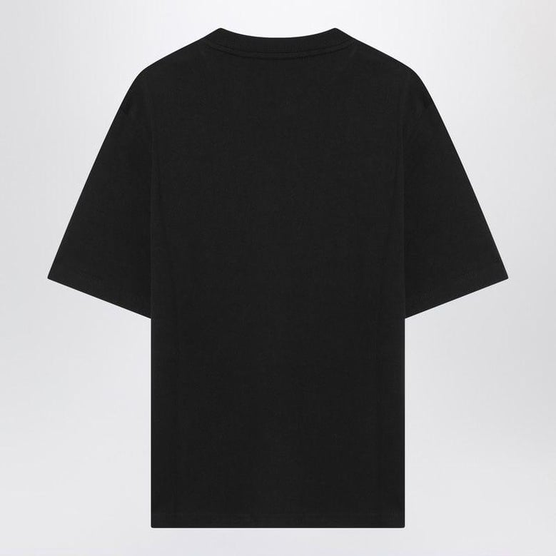 moncler x edward enninful black cotton t-shirt by Selfnex