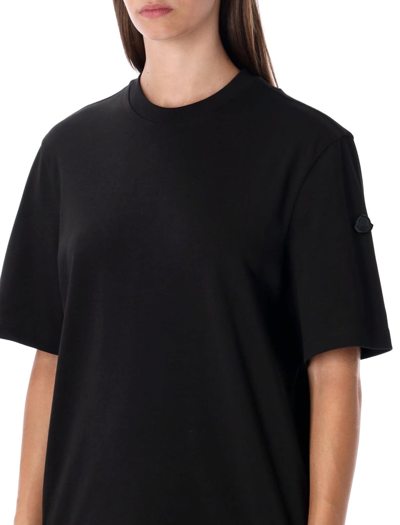 moncler x edward enninful black cotton t-shirt by Selfnex