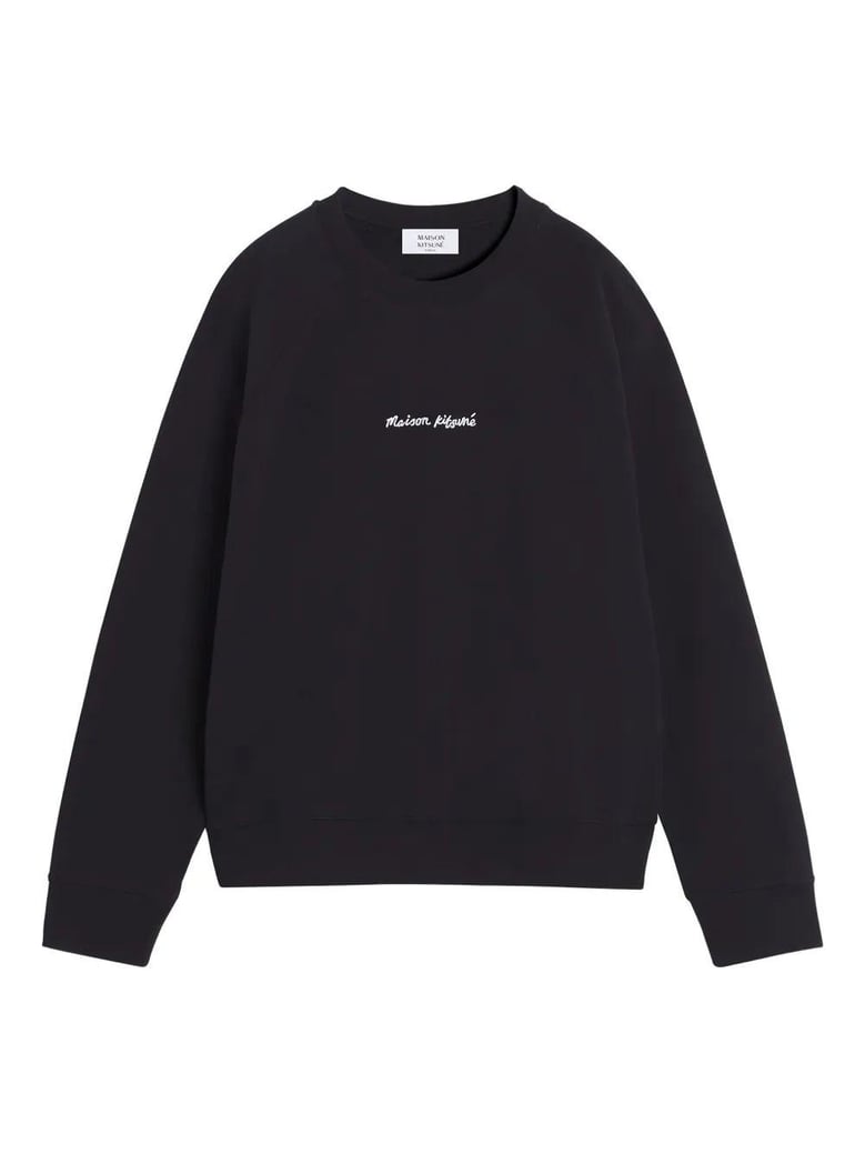 maison kitsune line handwriting oversize by Selfnex