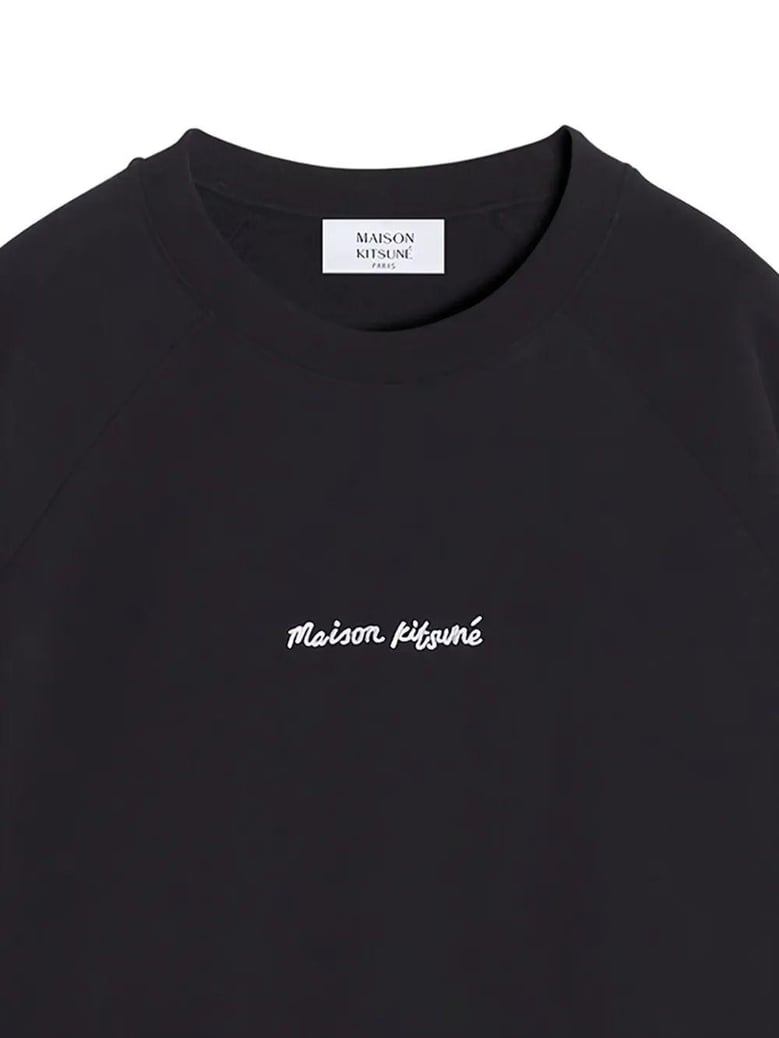 maison kitsune line handwriting oversize by Selfnex