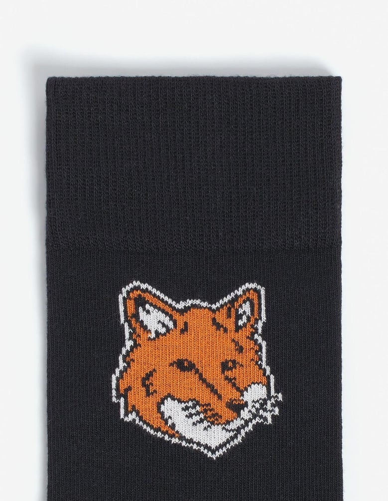 natural fox head socks by Selfnex