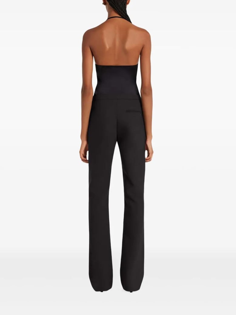 lace asymmetrical top by Selfnex