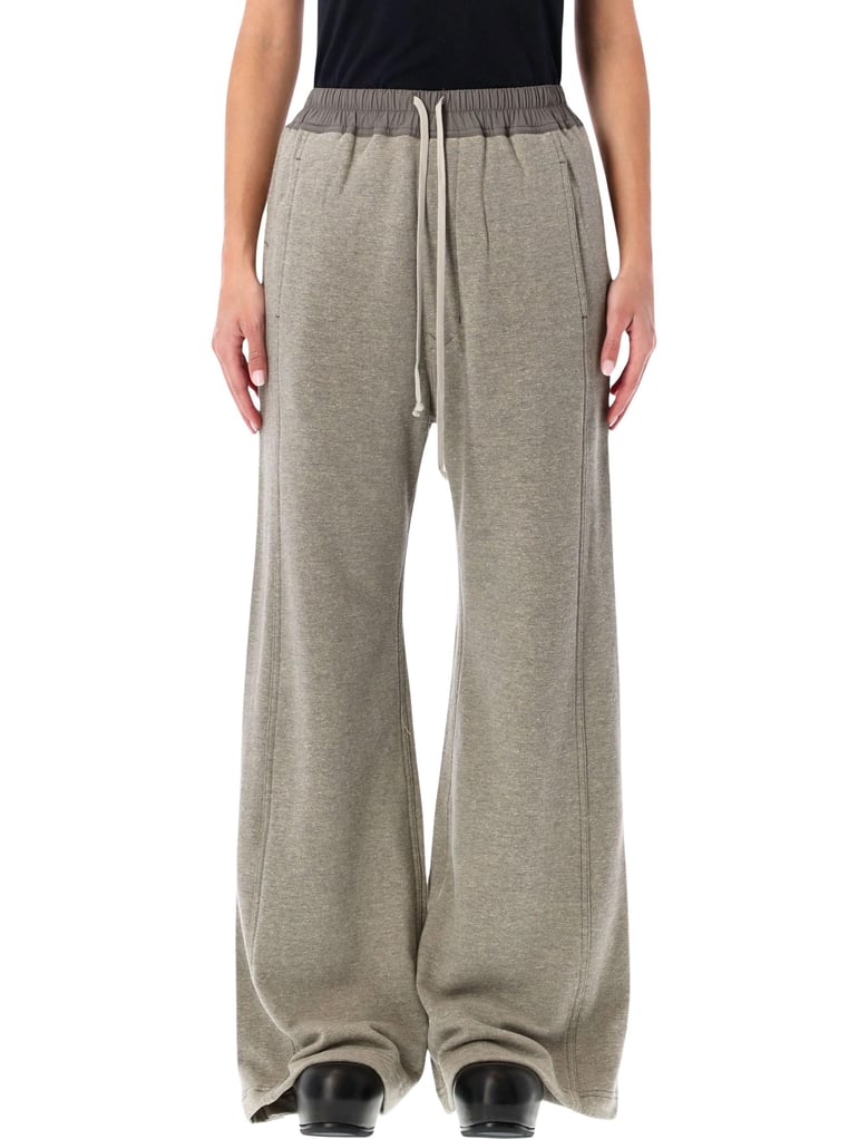 rick owens drkshdw grey melange pusher pants by Selfnex