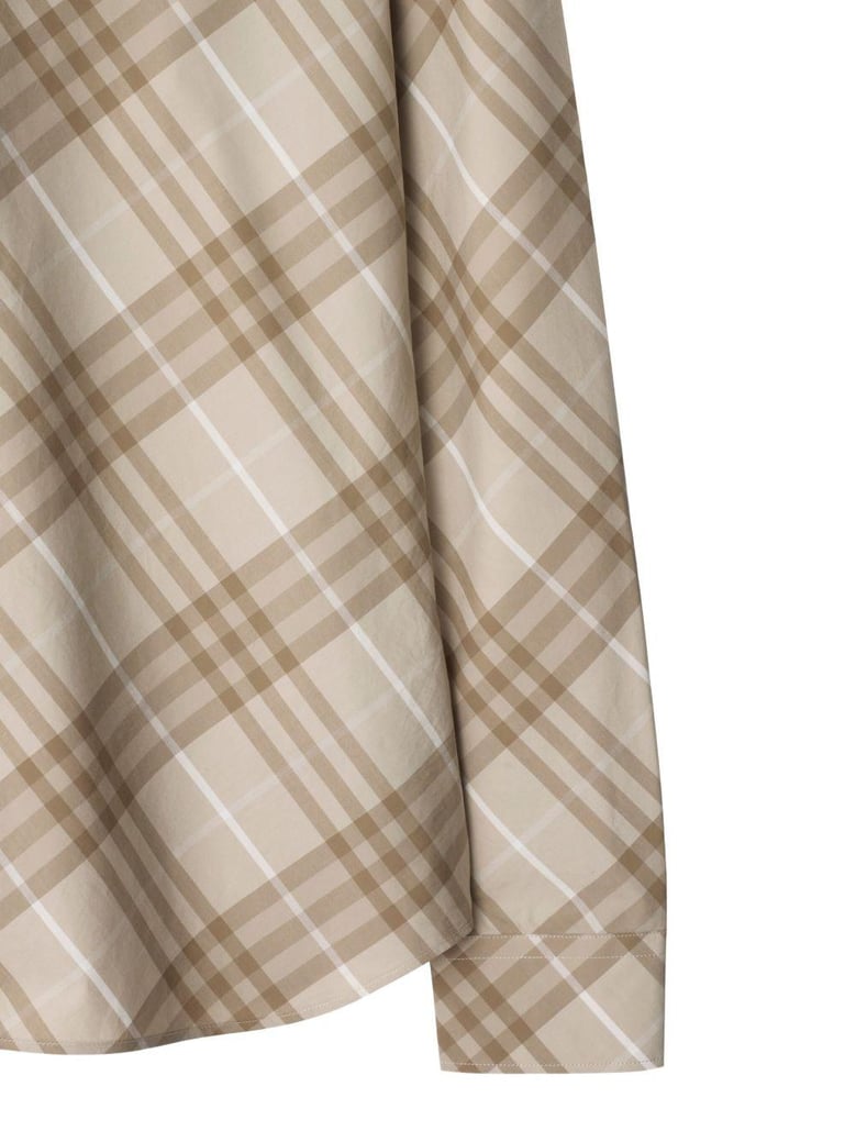 burberry london slim fit cotton check shirt by Selfnex