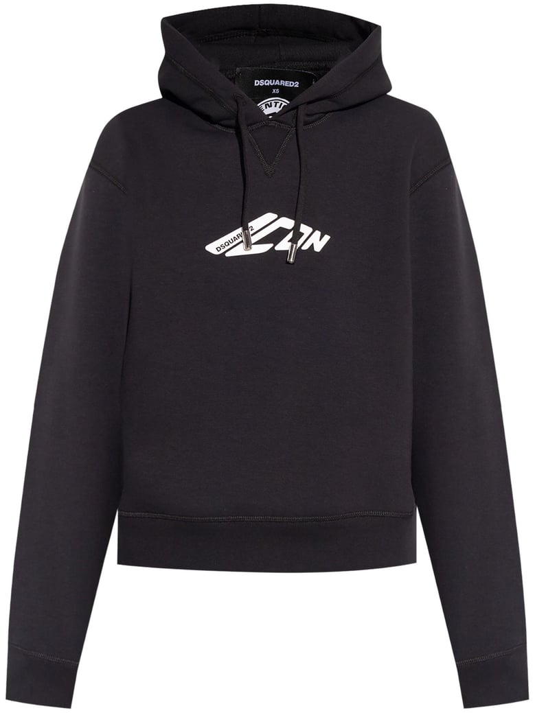 women black cotton blend sweatshirt by Selfnex