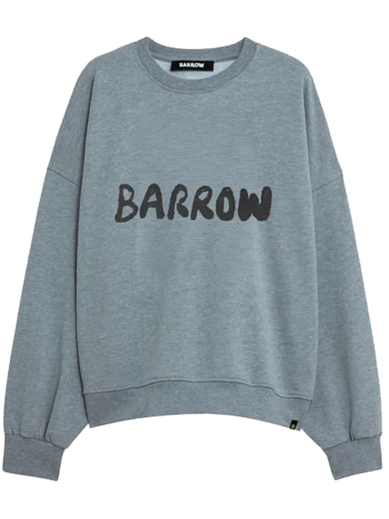 women grey cotton sweatshirt by Selfnex