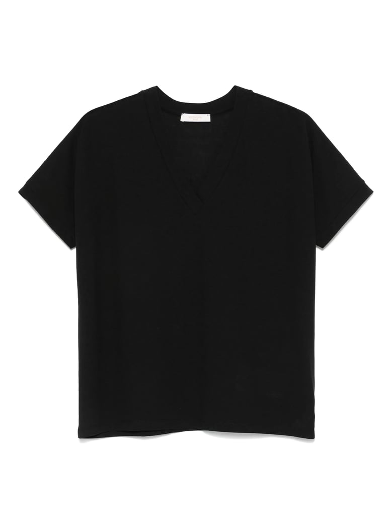 women black virgin wool sweater by Selfnex