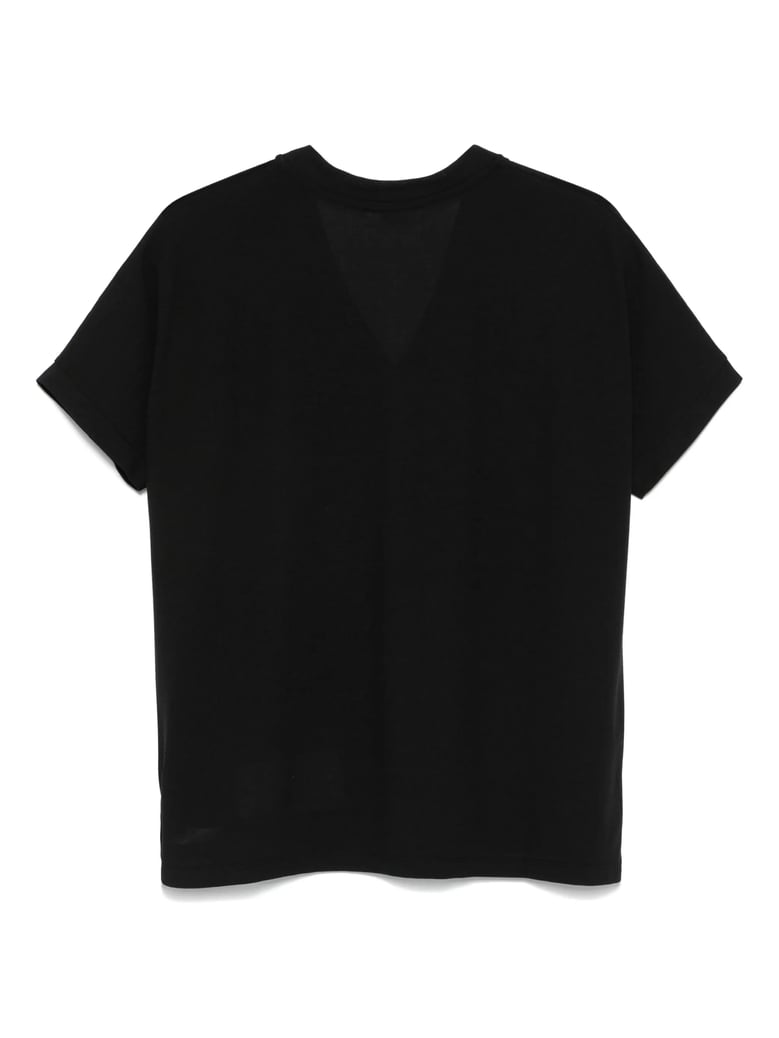women black virgin wool sweater by Selfnex
