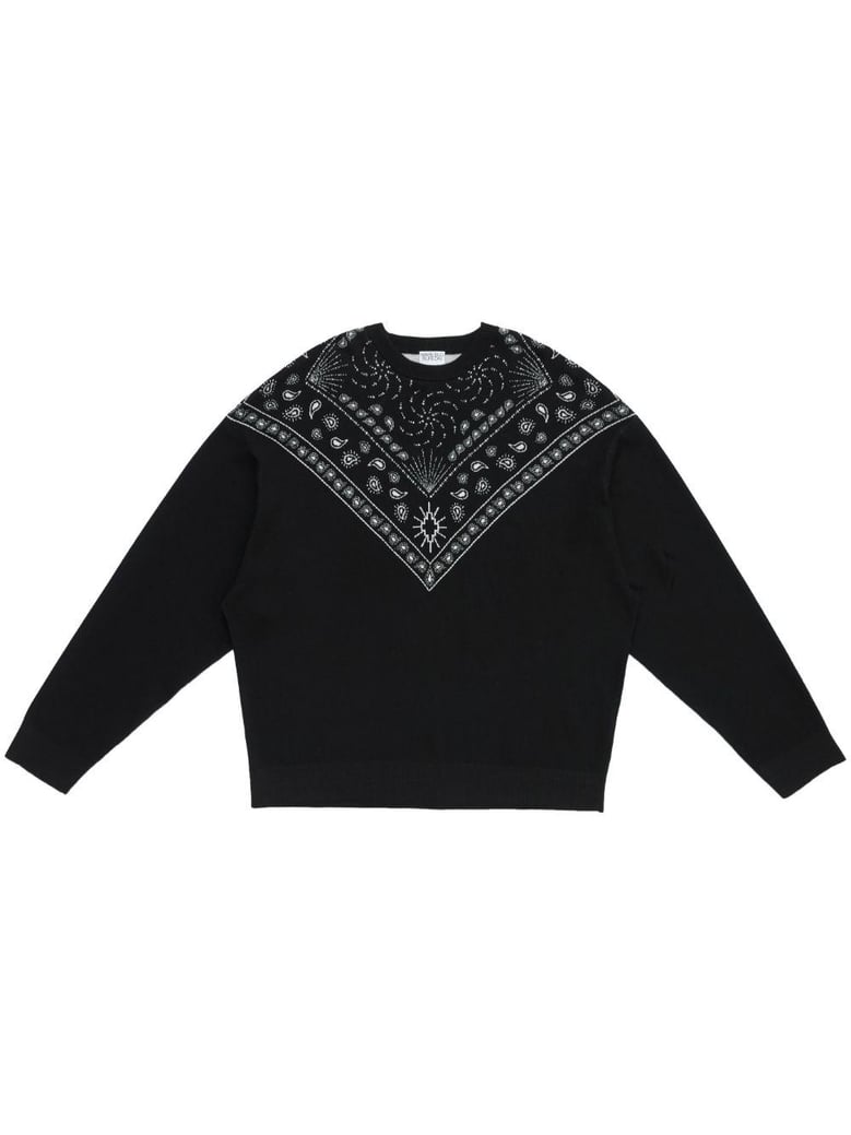 bandana knit comfort crew by Selfnex