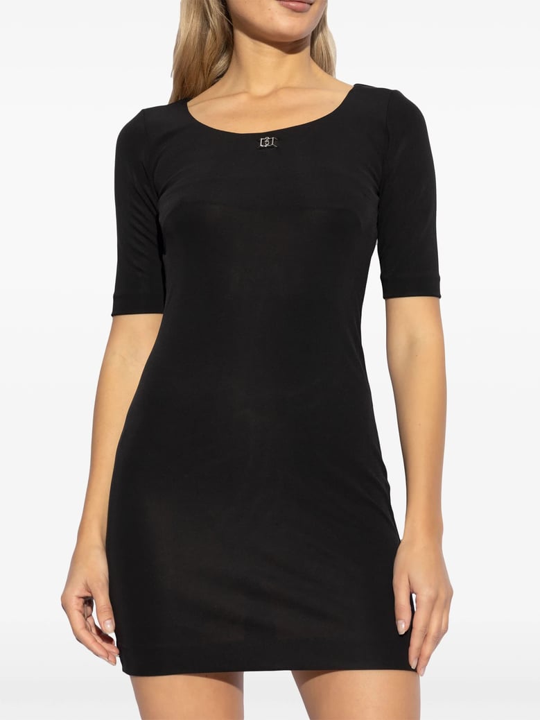women black polyester blend suit by Selfnex