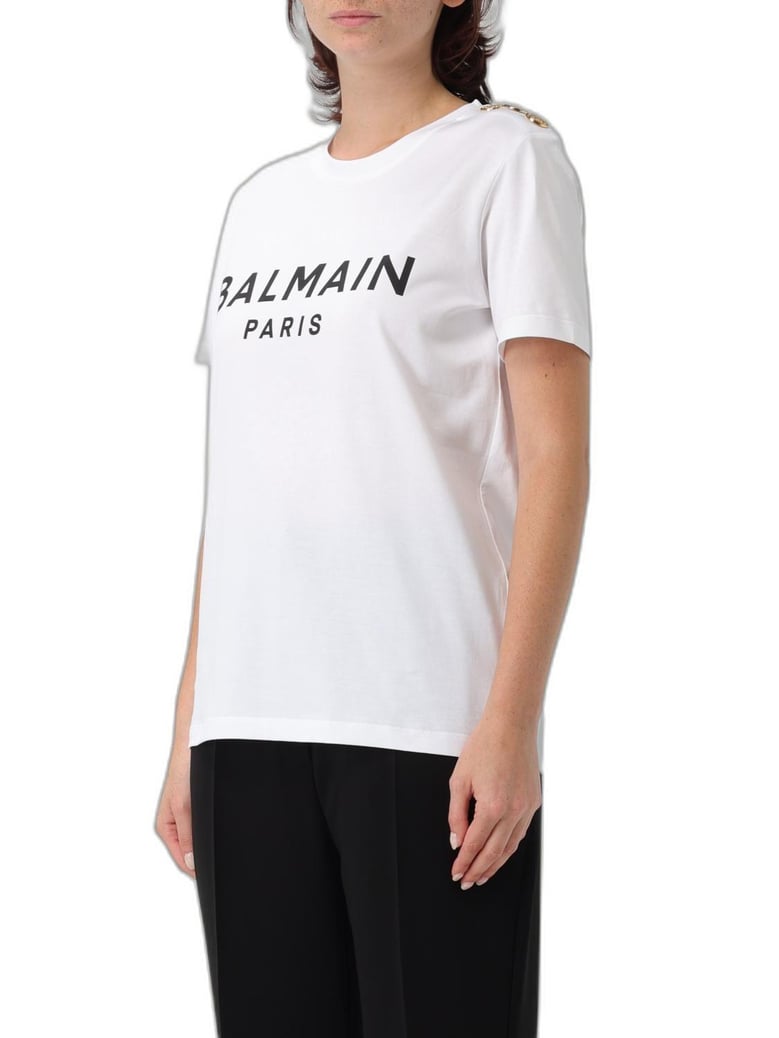 women white cotton t-shirt by Selfnex
