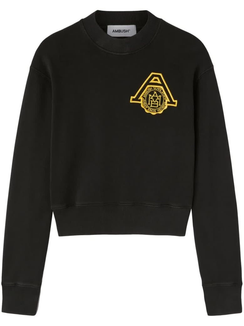 scholarship cropped sweater by Selfnex