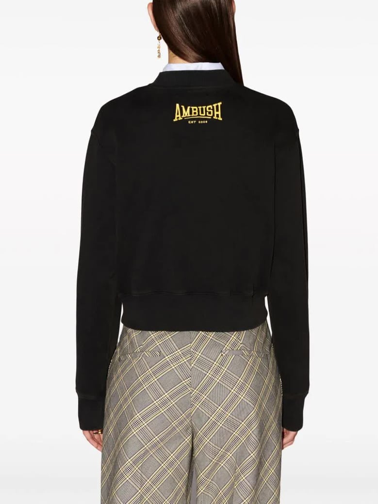scholarship cropped sweater by Selfnex