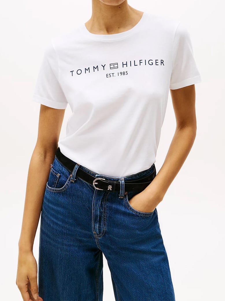 women white cotton stretch t-shirt by Selfnex